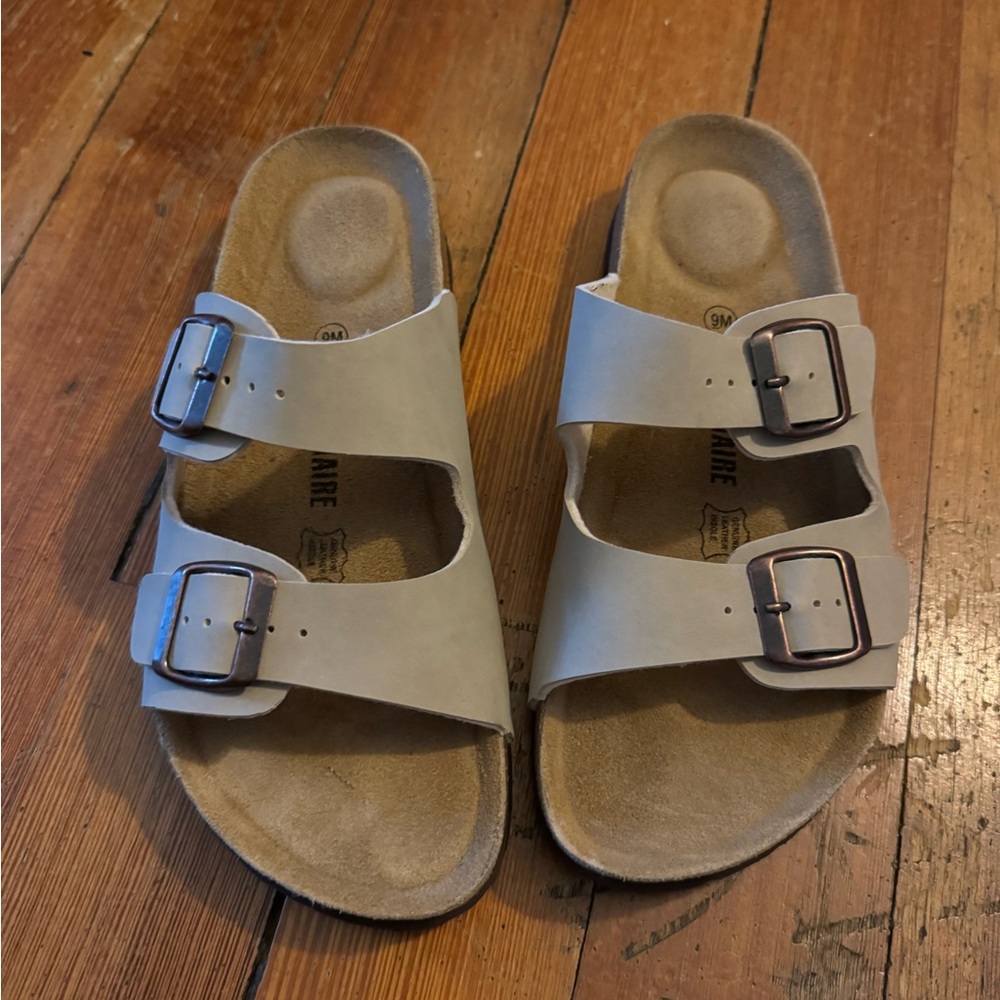 Stylish Women's Sandals with Double Buckle